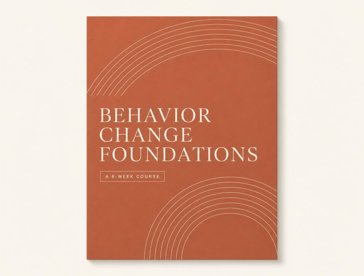 Behavior Change Foundations cover